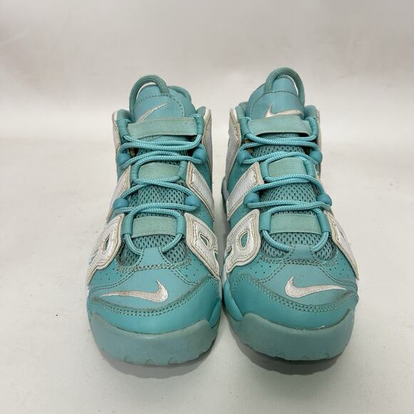 Nike Air More Uptempo GS “Island Green White” - Picture 2 of 10